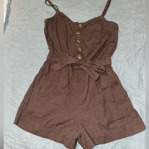 Dark purple Romper